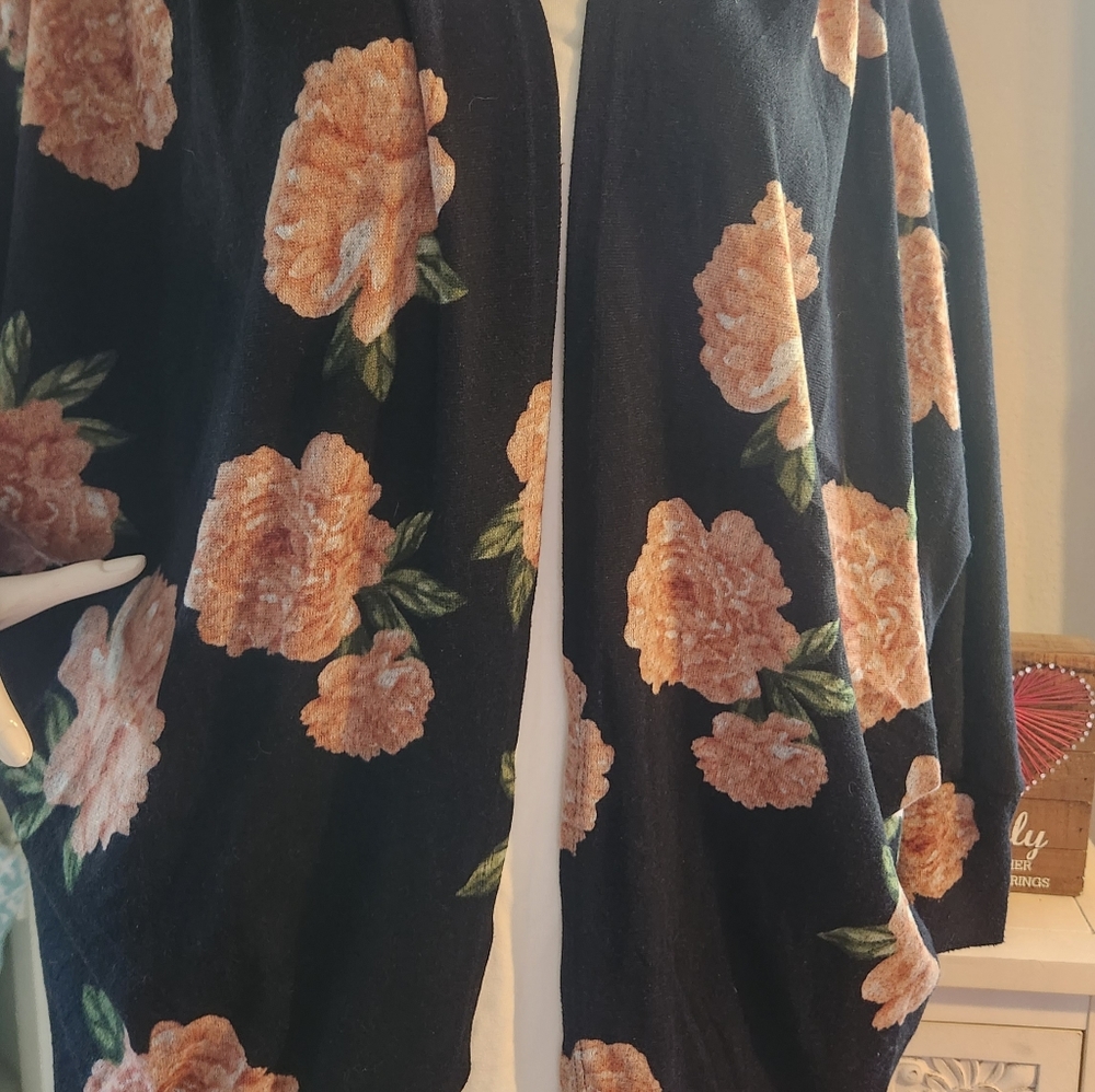 Emerald 1x Soft Floral Cardigan